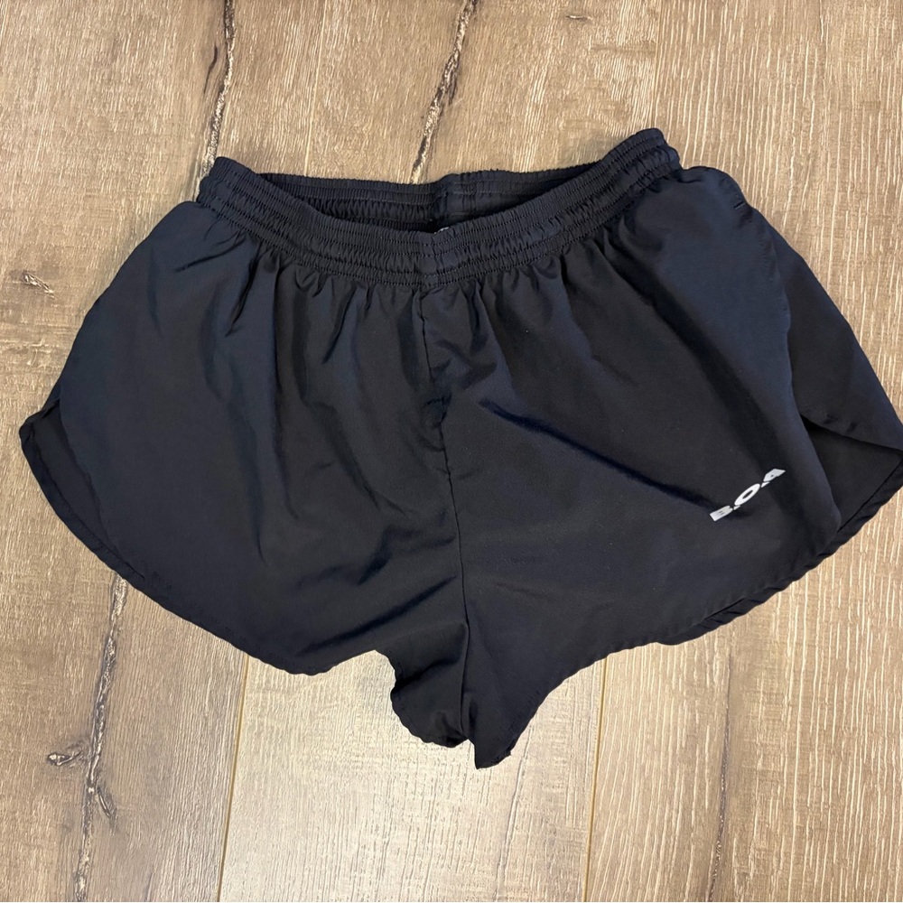 BOA Men's Black Running Shorts 1” Small S